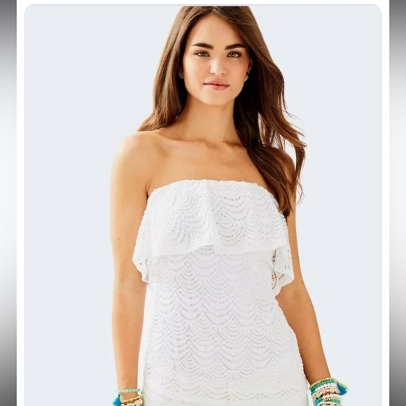 Lilly Pulitzer Wiley Tube Top - Picture 1 of 3